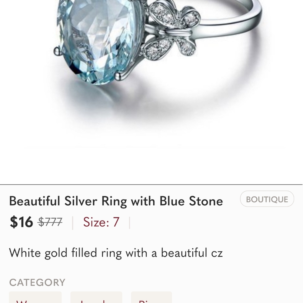 Silver ring - Picture 7 of 8